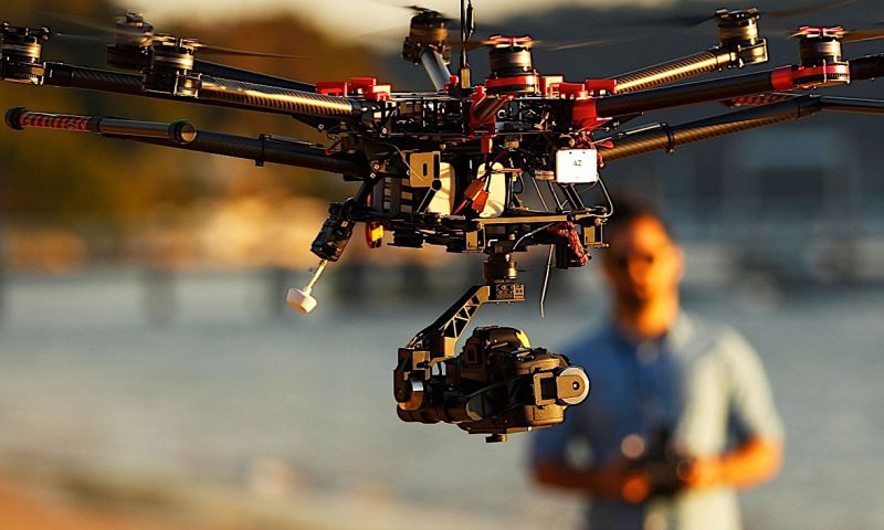 Drone steelt data via knipperende computerlampjes