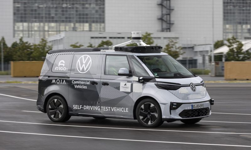 Volkswagen ID Buzz zelfrijdend busje autonoom