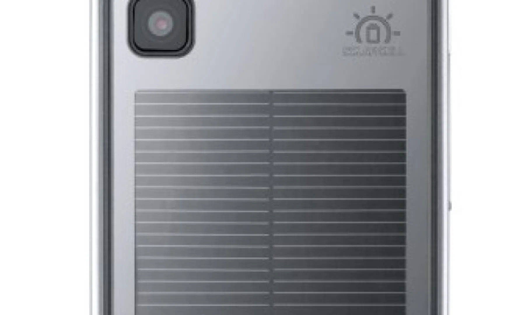 Touchscreentelefoon LG met zonnecellen
