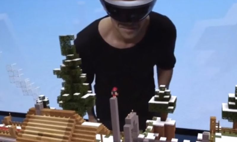 Minecraft komt ook naar VR-bril Oculus Rift
