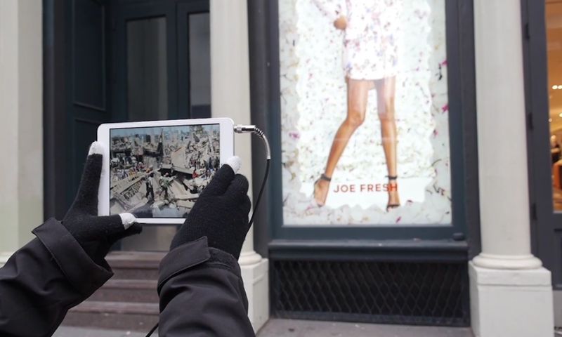 AR-project Invisible Seams toont de wereld achter de kledingmerken