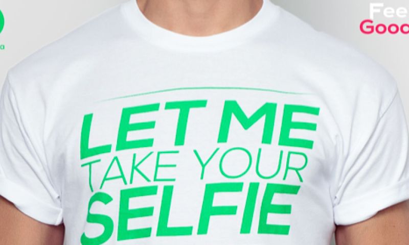 Wilt u mijn selfie maken?