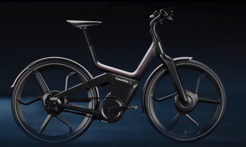 Gazelle onthult opvallend concept voor een e-bike