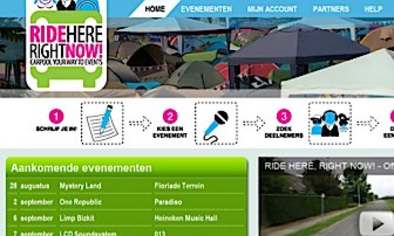 Carpoolen met muziekliefhebbers