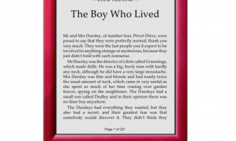 Nieuwe Sony Reader werkt met Evernote maar blijft zwart-wit