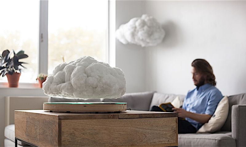 Wolk op een bordje tijdens Dutch Design Week