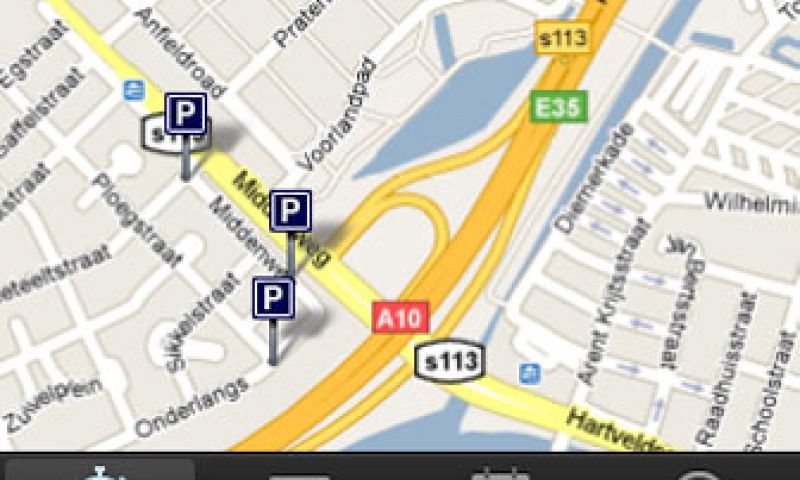 Parkeer-app van Parkmobile