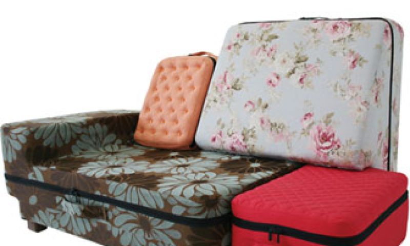 Reizen op een luie bank