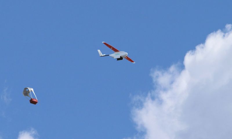 Drones bezorgen bloed en medicijnen in de VS