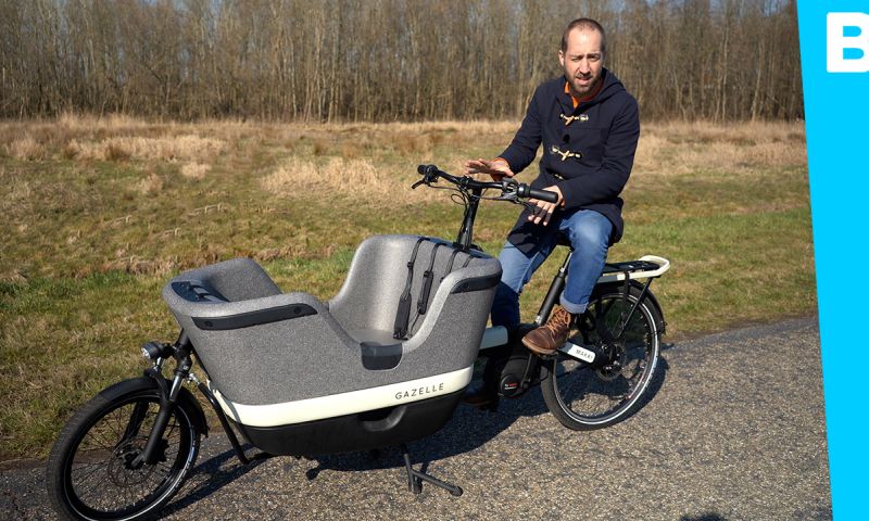 Gazelle roept elektrische bakfiets terug