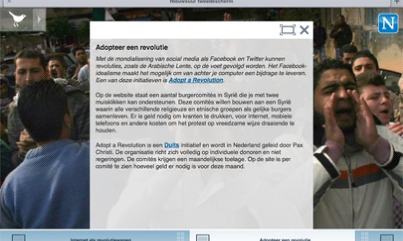 Nieuwsuur introduceert tweede scherm