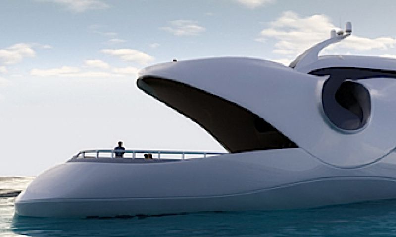 Superjacht lijkt op orka