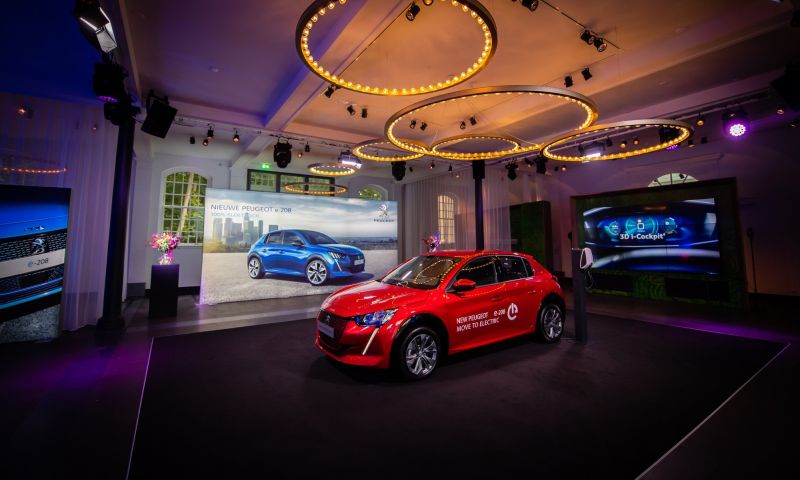 Elektrische Peugeot 208 onthuld in Nederland