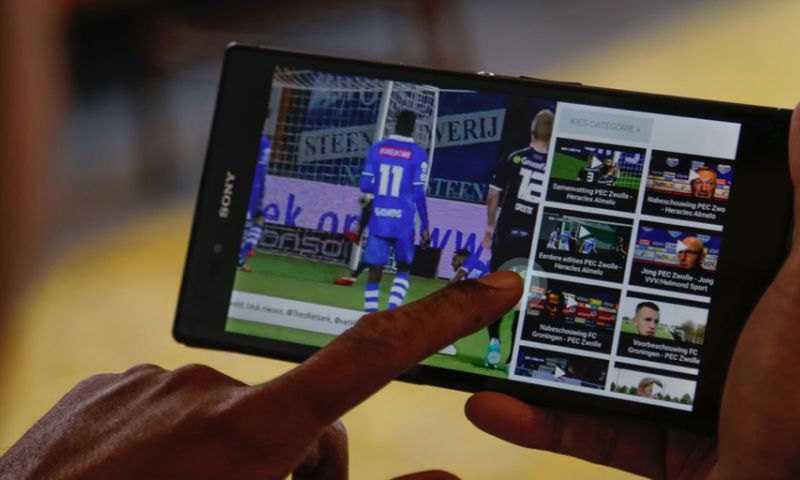 Grote groei voor live tv kijken via apps