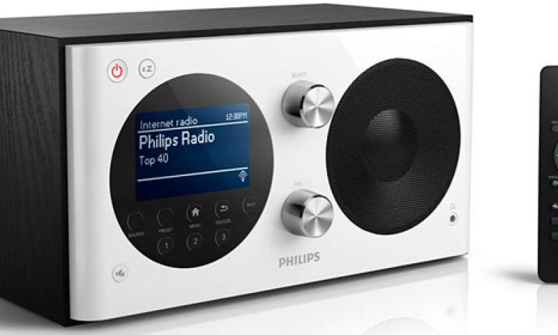 Nieuwe Philips-radio combineert FM, DAB en internet
