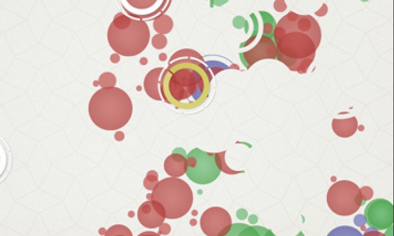 Gooi verf naar je scherm met je iPhone