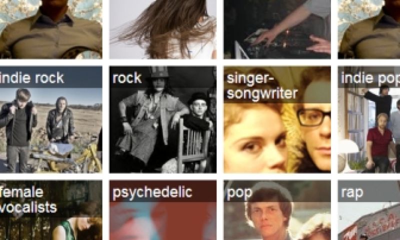 Shuffler voor gratis webmuziek