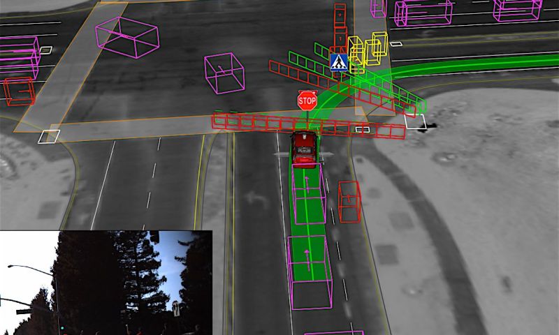 Google's zelfrijdende auto's rijden virtueel 5 miljoen km per dag