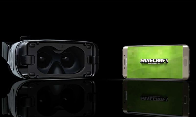 Minecraft-versie voor Samsungs Gear VR-bril verschenen
