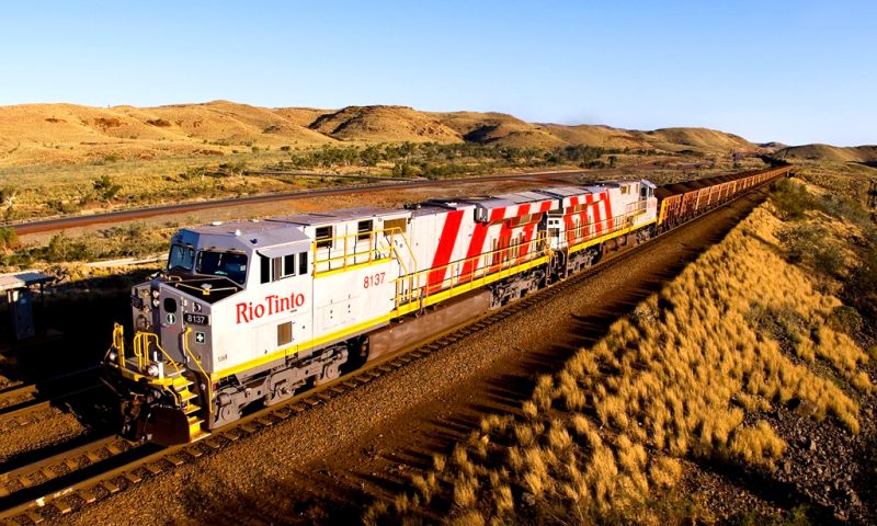 Zelfrijdende treinen in Australië operationeel rio tinto ijzererts