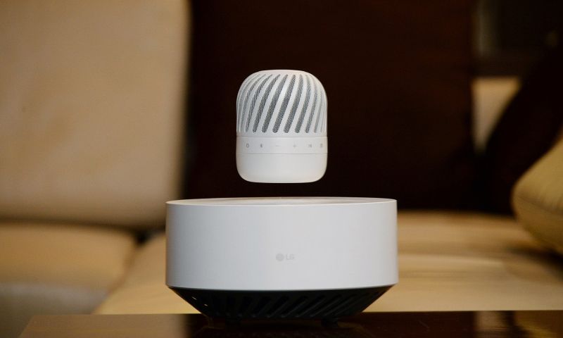 LG presenteert magnetisch zwevende speaker