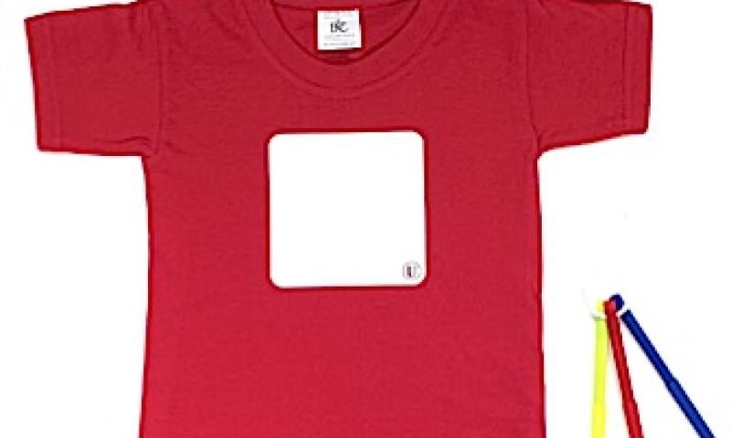 Whiteboard op je t-shirt