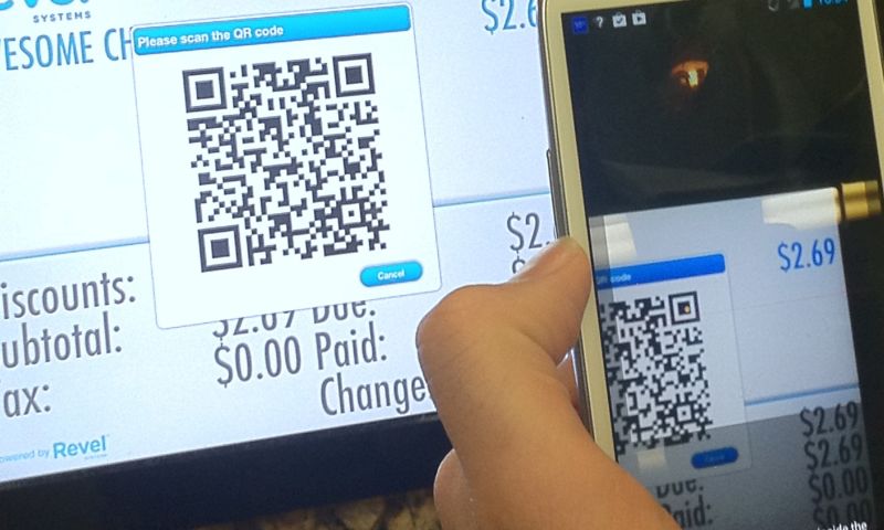 Betalen via QR-code in winkels vanaf 2016 mogelijk