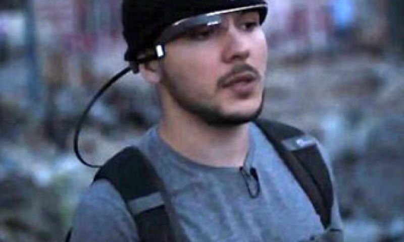 Oproerjournalistiek met Google Glass