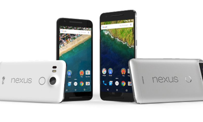 Nieuwe Google-smartphones Nexus 6P en 5X: vingersensor en USB-C