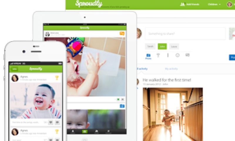 Sociaal netwerk voor jonge ouders: Sproudly