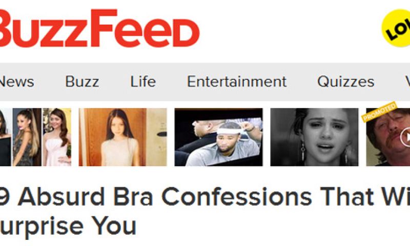 BuzzFeed: clickbait is dood