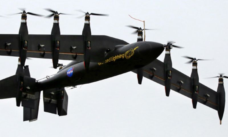 NASA-drone stijgt als heli, vliegt als vliegtuig