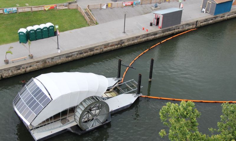 Mr. Trash Wheel maakt rivieren schoon