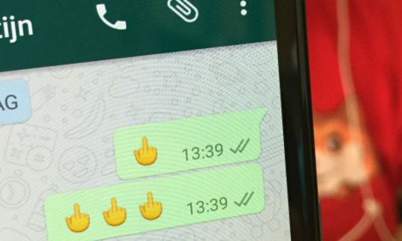 Zo verstuur je een middelvinger bij WhatsApp voor Android