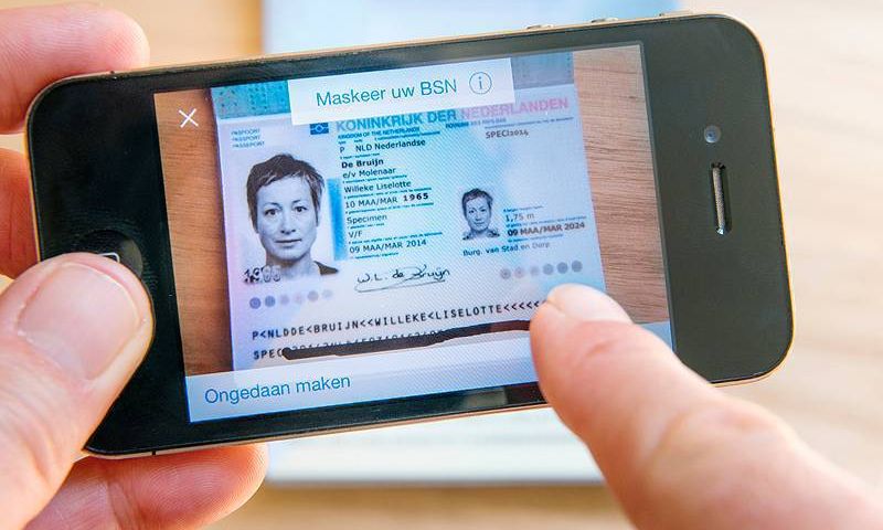 app maken kopie paspoort id bewijs rijbewijs identiteitskaart