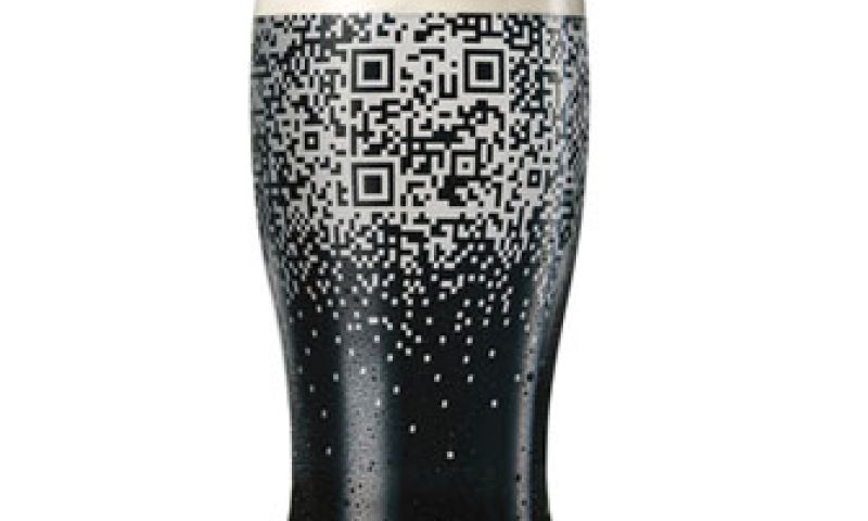 QR-code werkt alleen met Guinness