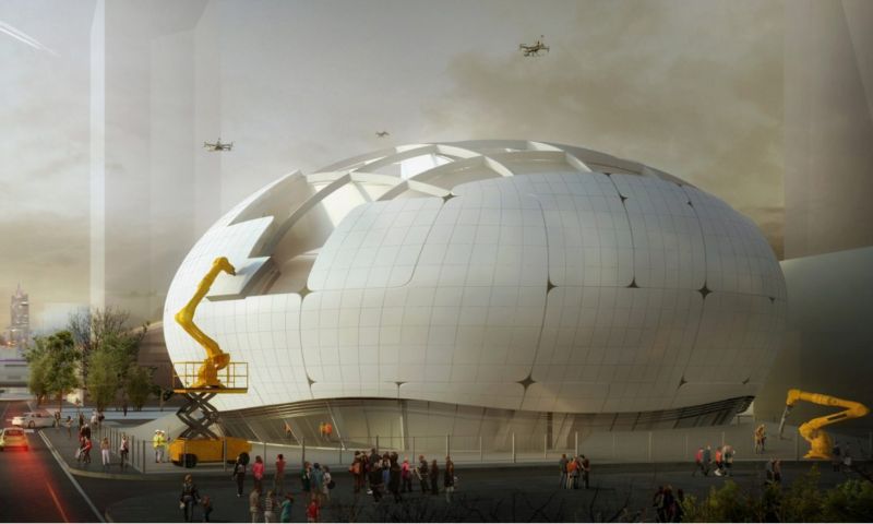 robot museum seoul science melike altinisik architects
