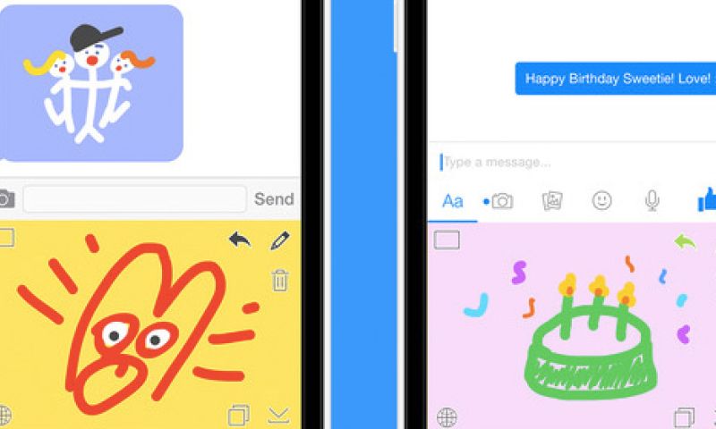 ScribbleBoard: een iOS-toetsenbord zonder letters