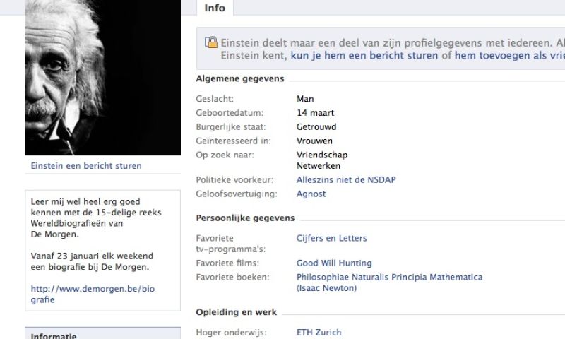 Fidel Castro maakt vrienden op Facebook