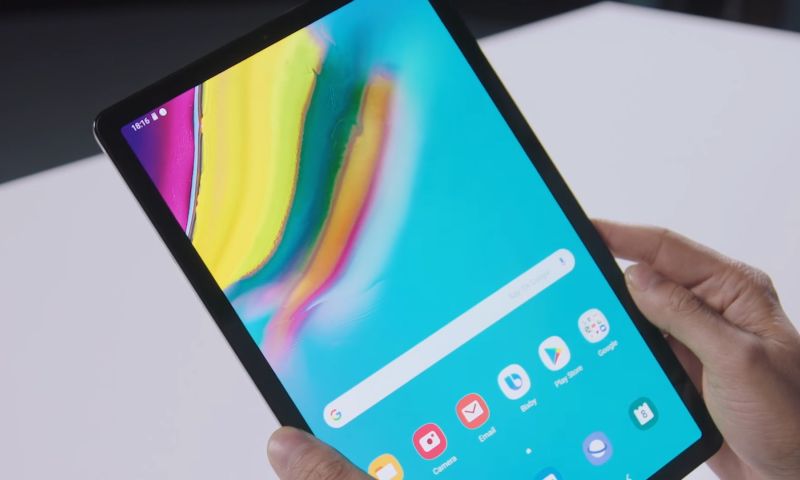 Nieuwe tablet van Samsung is lichtgewicht