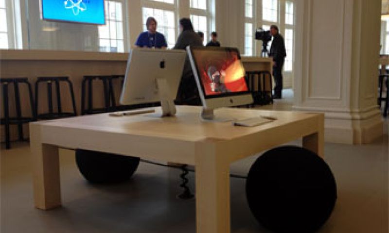 Amsterdamse Apple Store heeft grootste Genius Bar