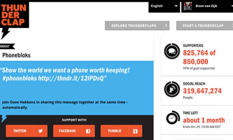 Bereik in één klap een grote groep met Thunderclap