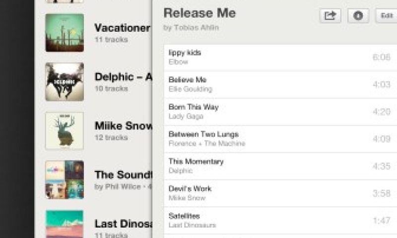 Spotify eindelijk op de iPad