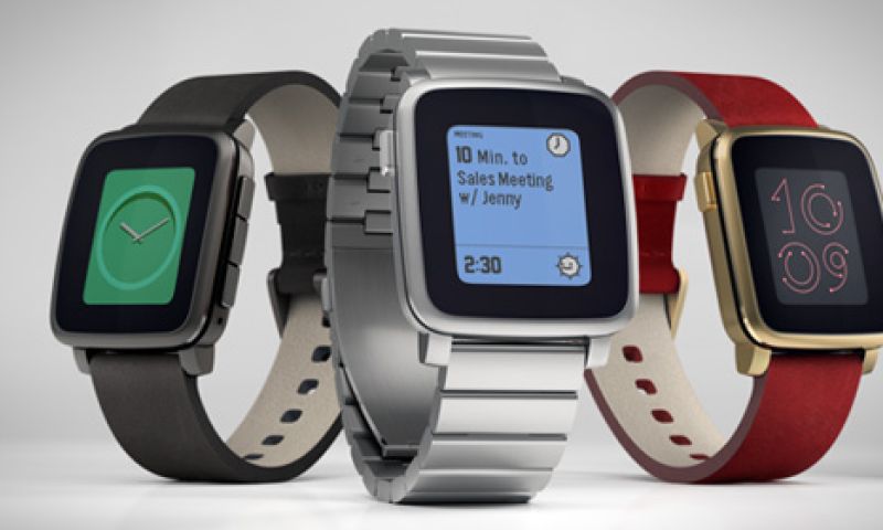 Stalen smartwatch Pebble Time Steel nu voor iedereen te koop