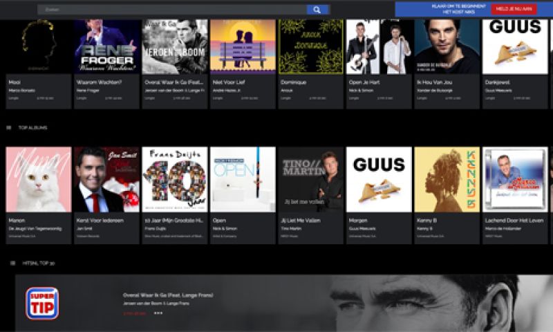Spotify-alternatief met alleen Nederlandstalige muziek gestart