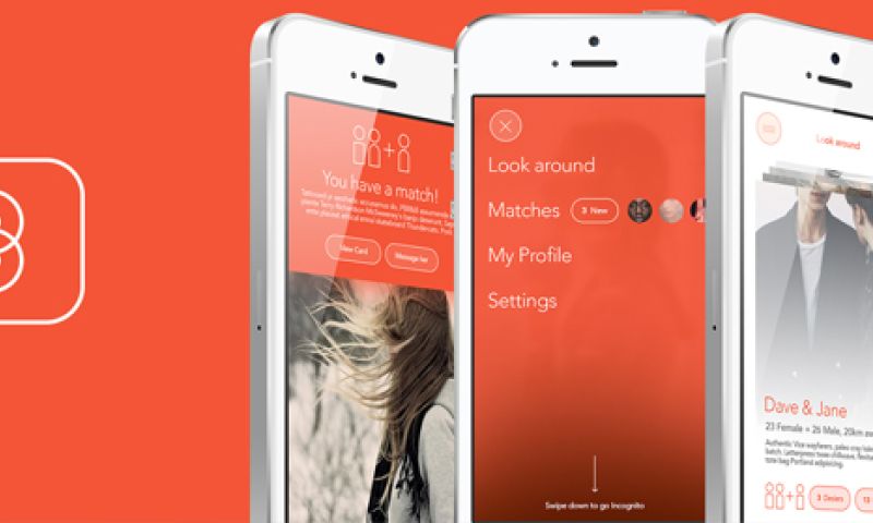 Coming soon: Tinder voor trio's