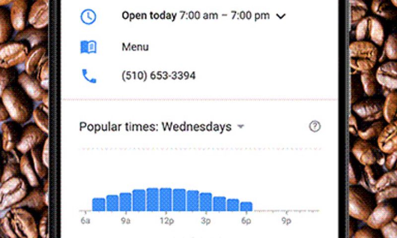 Druk bij de bakker? Even checken op Google