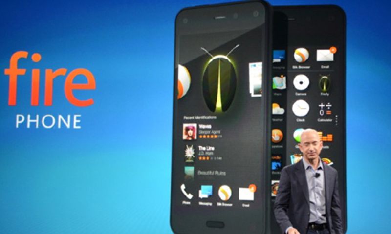 Dit is Amazons Fire Phone met 3D-interface en objectherkenning