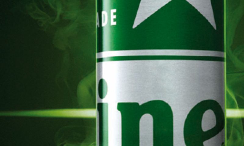 Glow in the dark Heineken