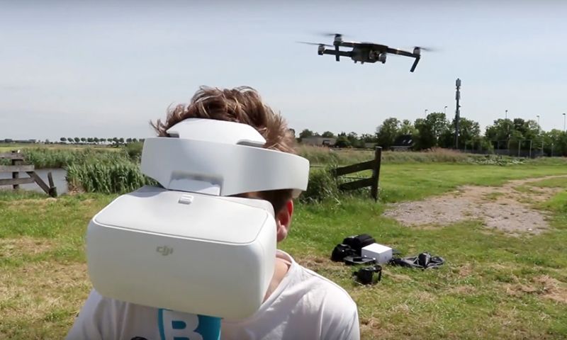 Exclusief: met videobril DJI Goggles wordt een drone vliegen nog spannender